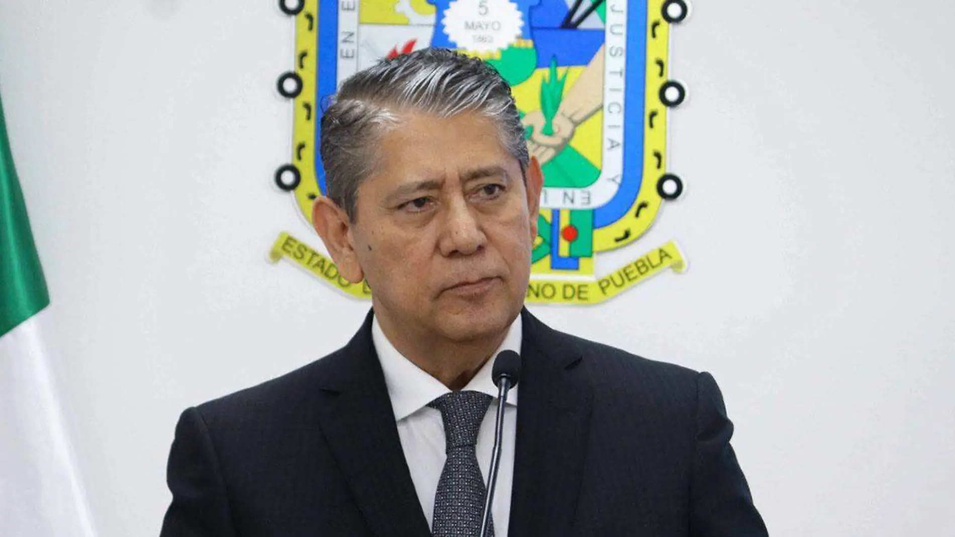 El fiscal general de Puebla, Gilberto Higuera Bernal